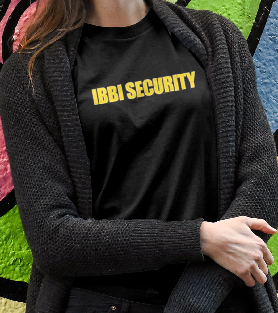 Ibbiwear Otl Plug Ibbi Security Text Design By Ibbiwear T-Shirt
