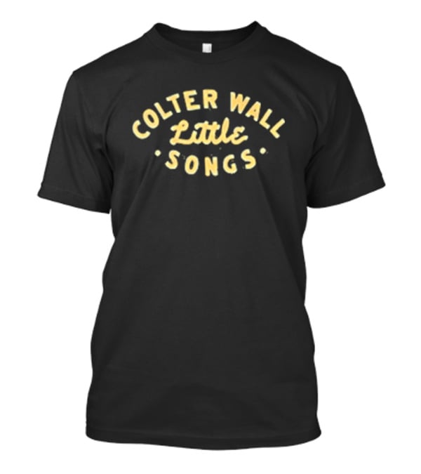 Colter Wall Little Songs Vintage Look Minimalist T-Shirt