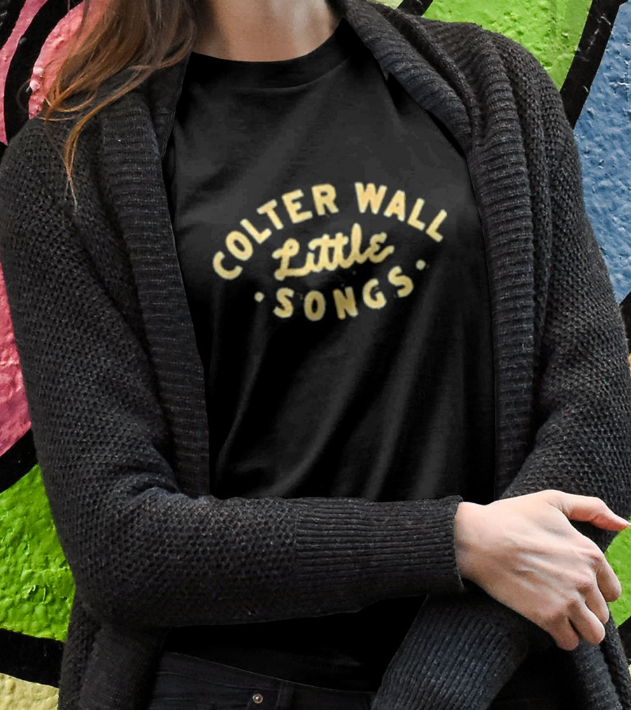 Colter Wall Little Songs Vintage Look Minimalist T-Shirt