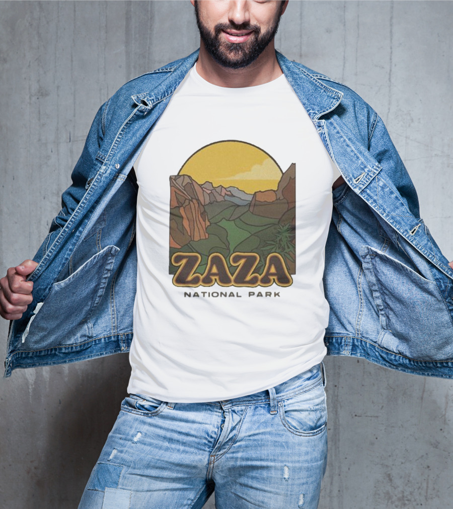 Fourtwenty Zaza National Park Scenic Wilderness Vista T-Shirt