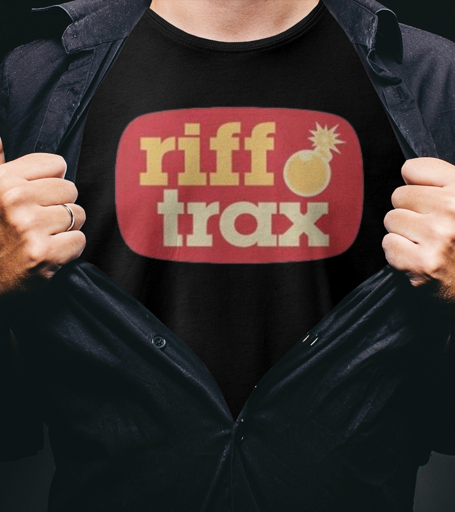 Rifftrax Riffing Corral Comedy Explosion T-Shirt