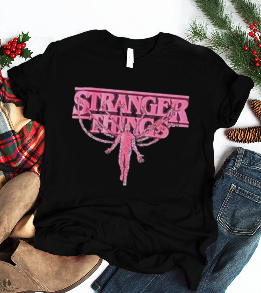 Stranger Things Vecna Pink Tentacles T-Shirt