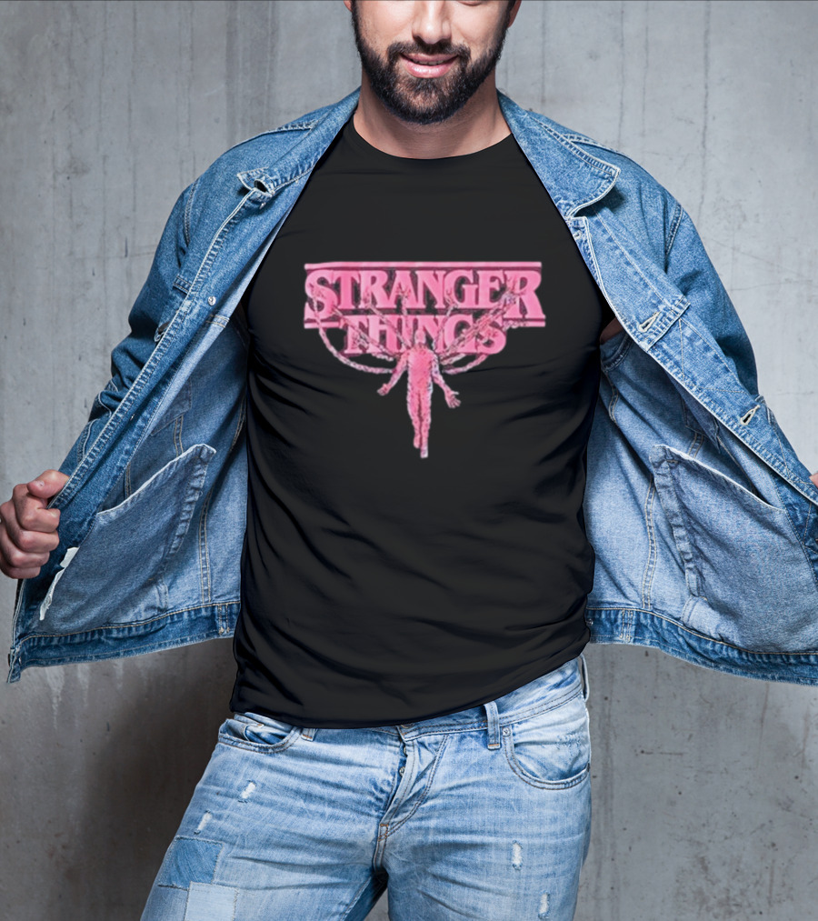 Stranger Things Vecna Pink Tentacles T-Shirt