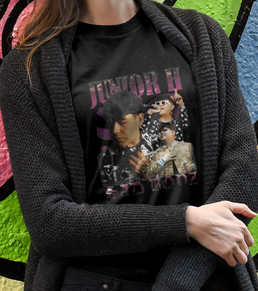 Junior H Sad Boyz Album Cover T-Shirt
