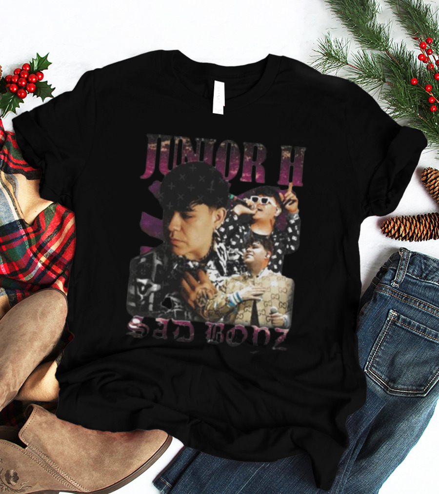 Junior H Sad Boyz Album Cover T-Shirt