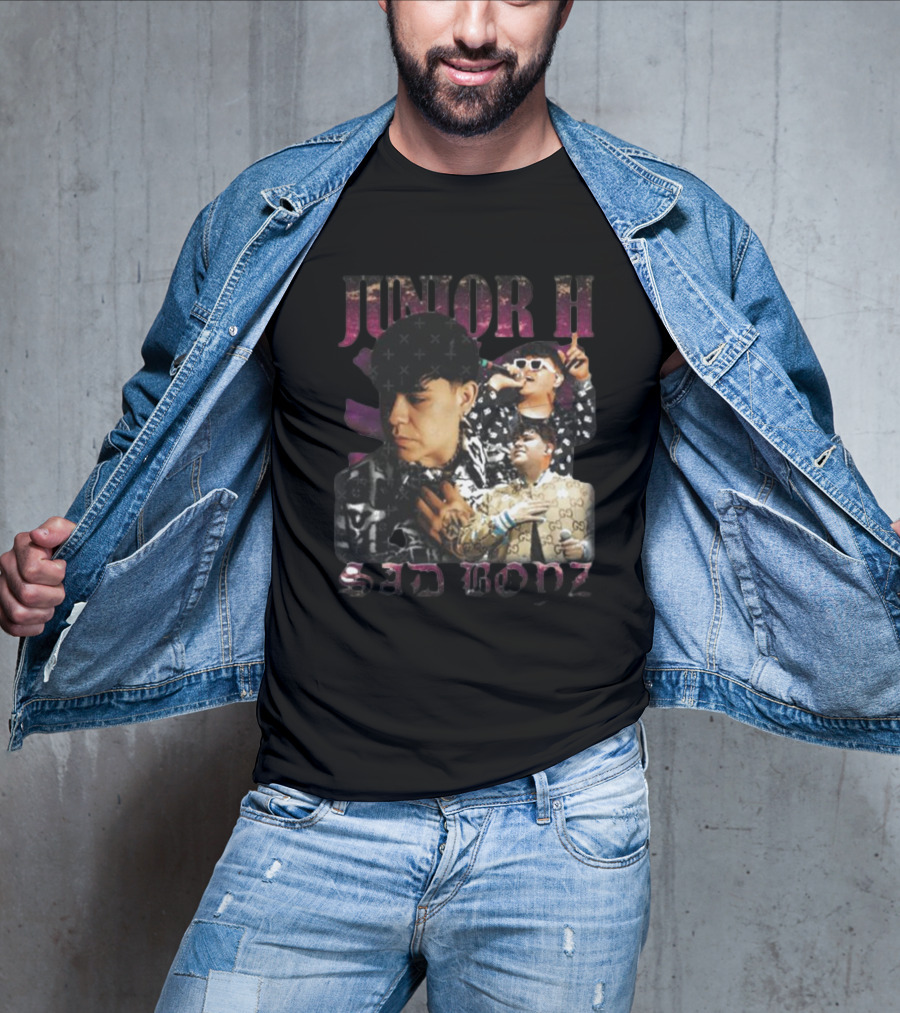 Junior H Sad Boyz Album Cover T-Shirt