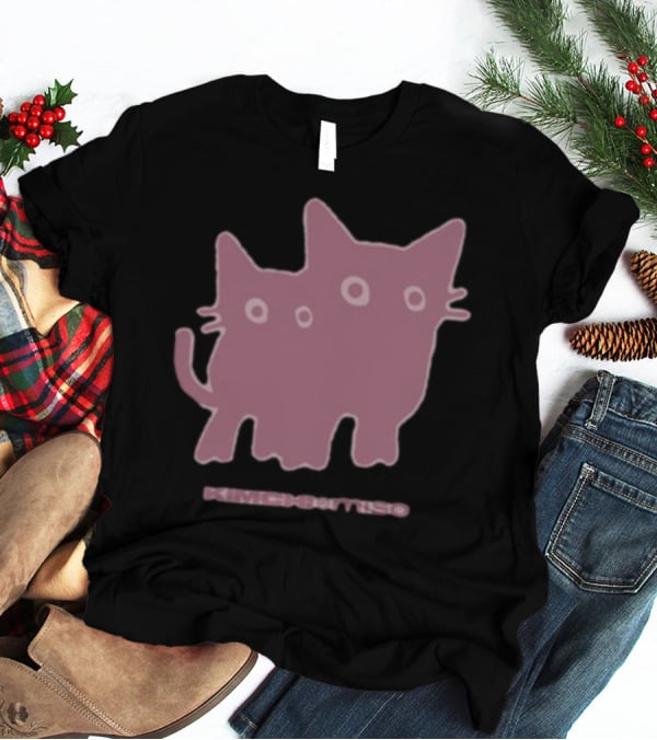 Twins Cat Kimchi Miso Retro Feline Duo T-Shirt