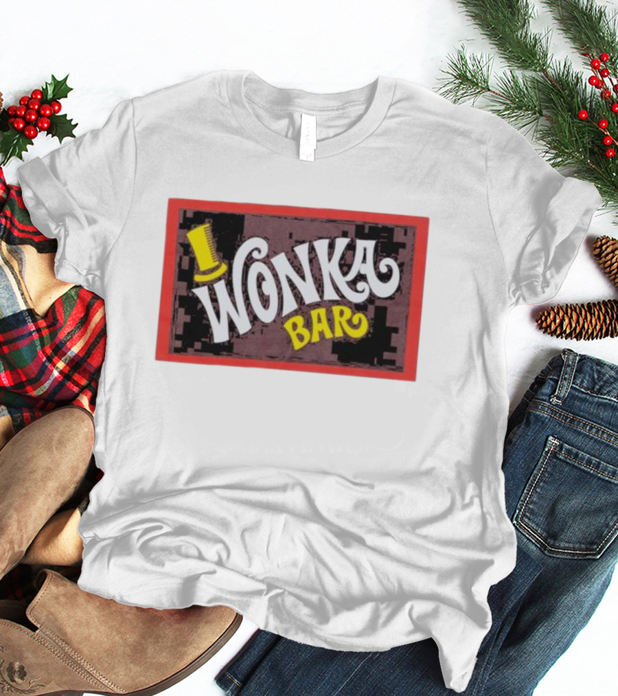 Wonka Bar Chocolate Logo Iconic T-Shirt