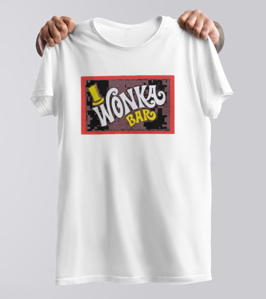 Wonka Bar Chocolate Logo Iconic T-Shirt