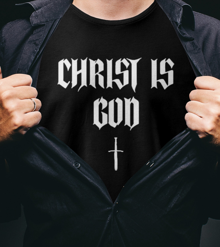 Christ Is God Cross T-Shirt