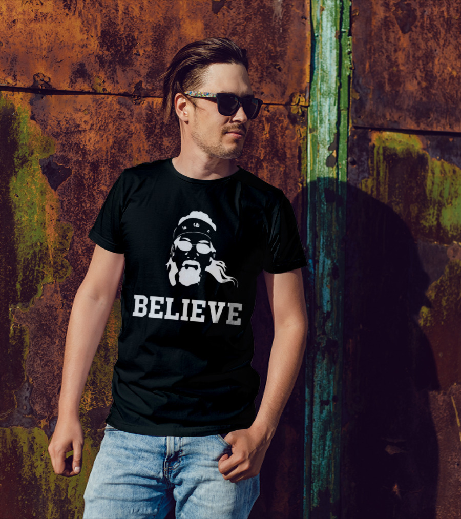 Believe Carlton Thompson Gamecock Jesus T-Shirt
