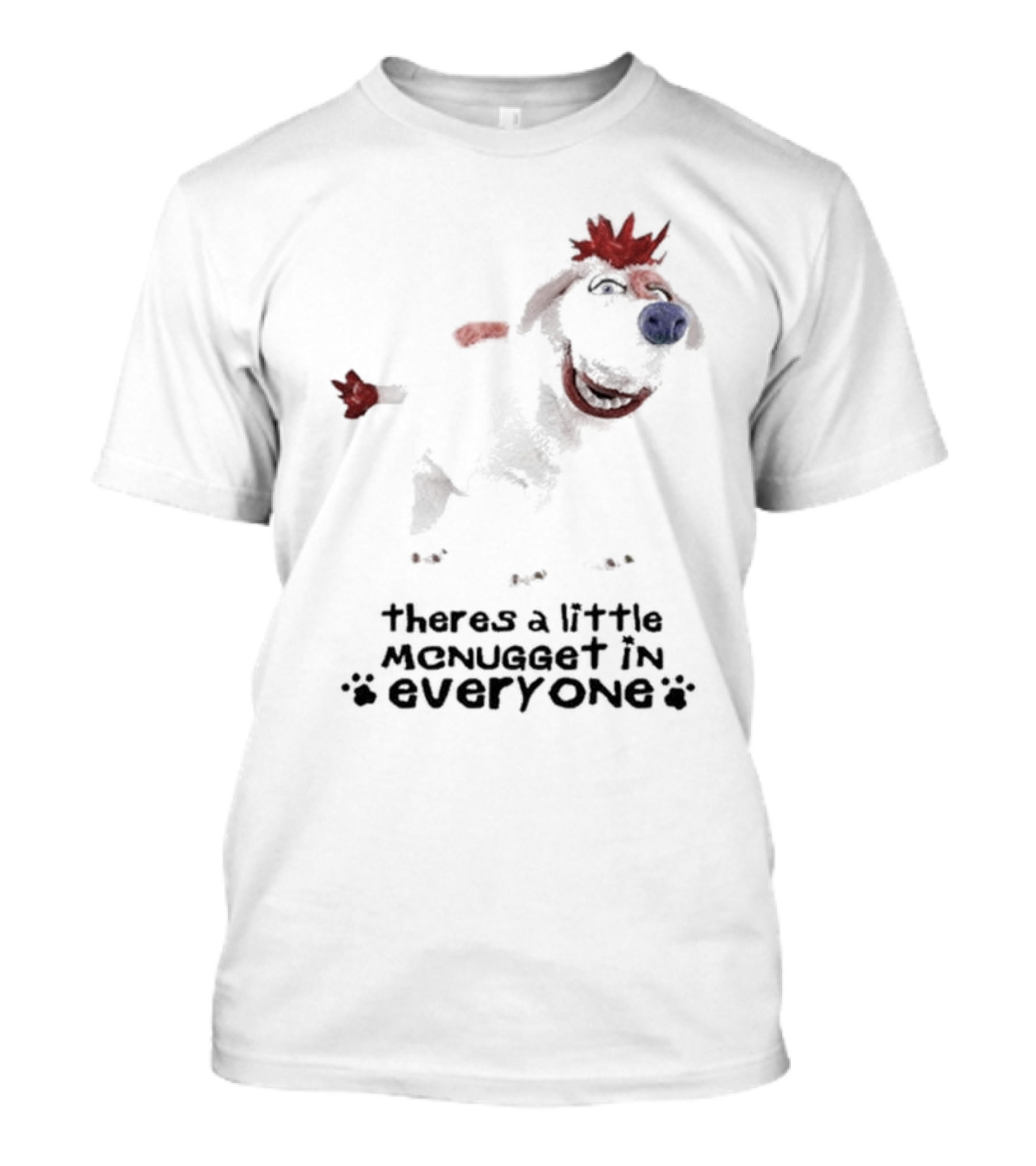 Frost X McDonald’s Theres A Little Menugget In Everyone Dog T-Shirt