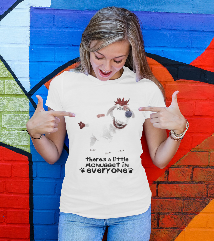 Frost X McDonald’s Theres A Little Menugget In Everyone Dog T-Shirt