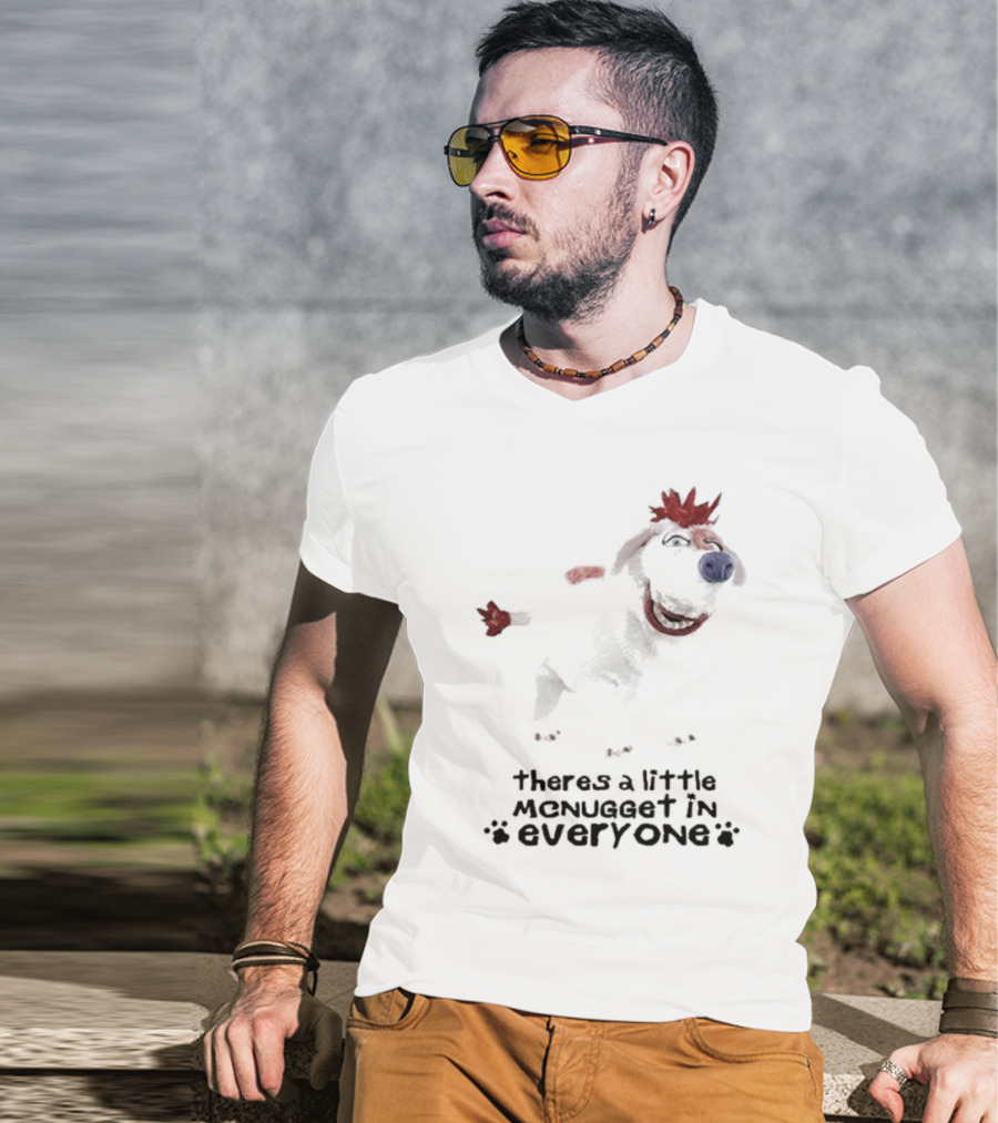 Frost X McDonald’s Theres A Little Menugget In Everyone Dog T-Shirt