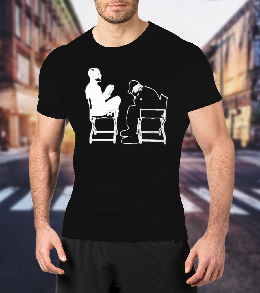 Mansionz Chairs White Outline T-Shirt