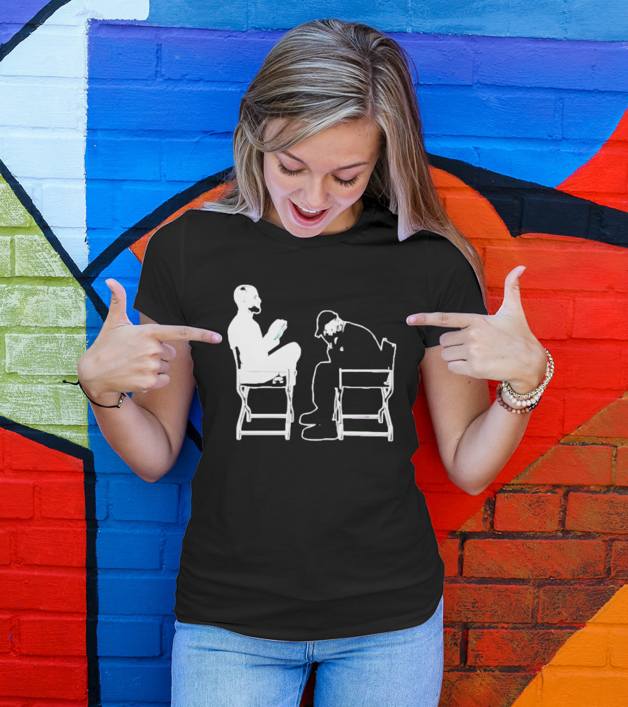 Mansionz Chairs White Outline T-Shirt