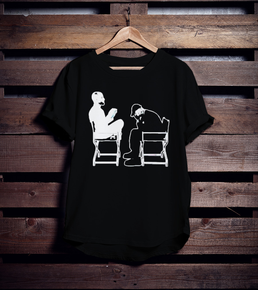 Mansionz Chairs White Outline T-Shirt