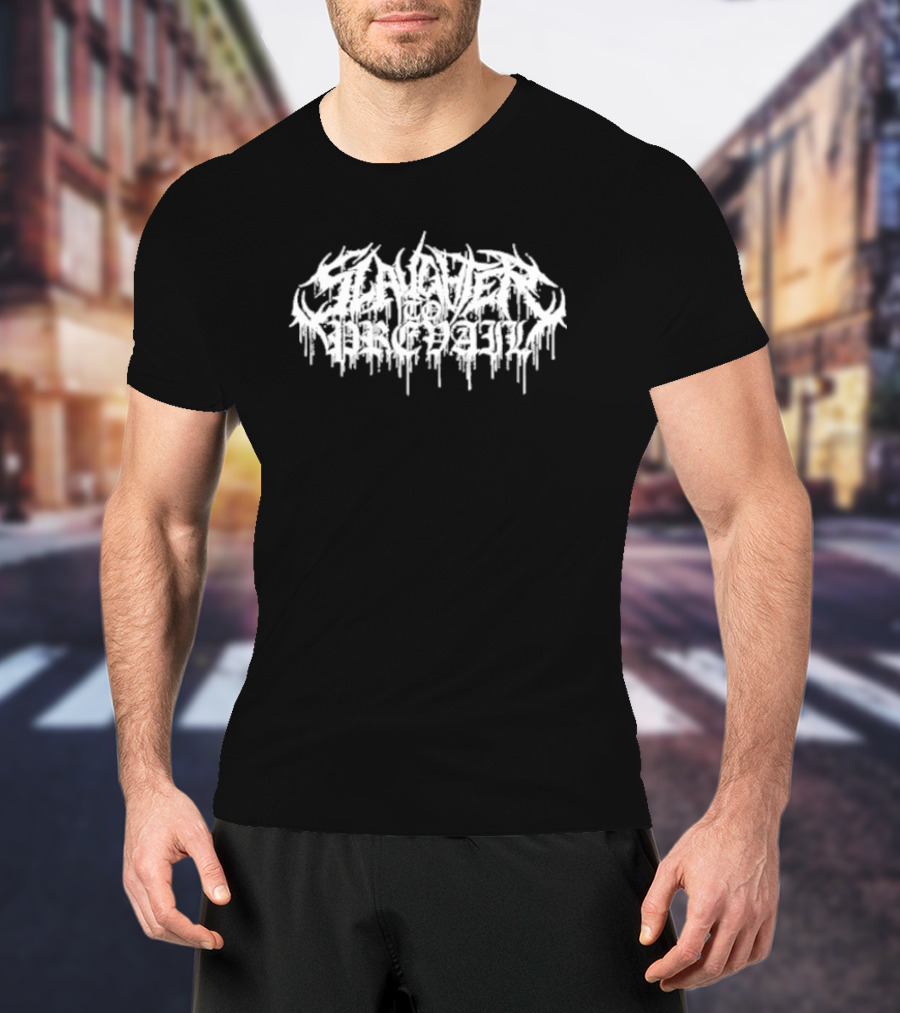 Slaughter To Prevail Pink Mask Metal Rising Merch Store T-Shirt
