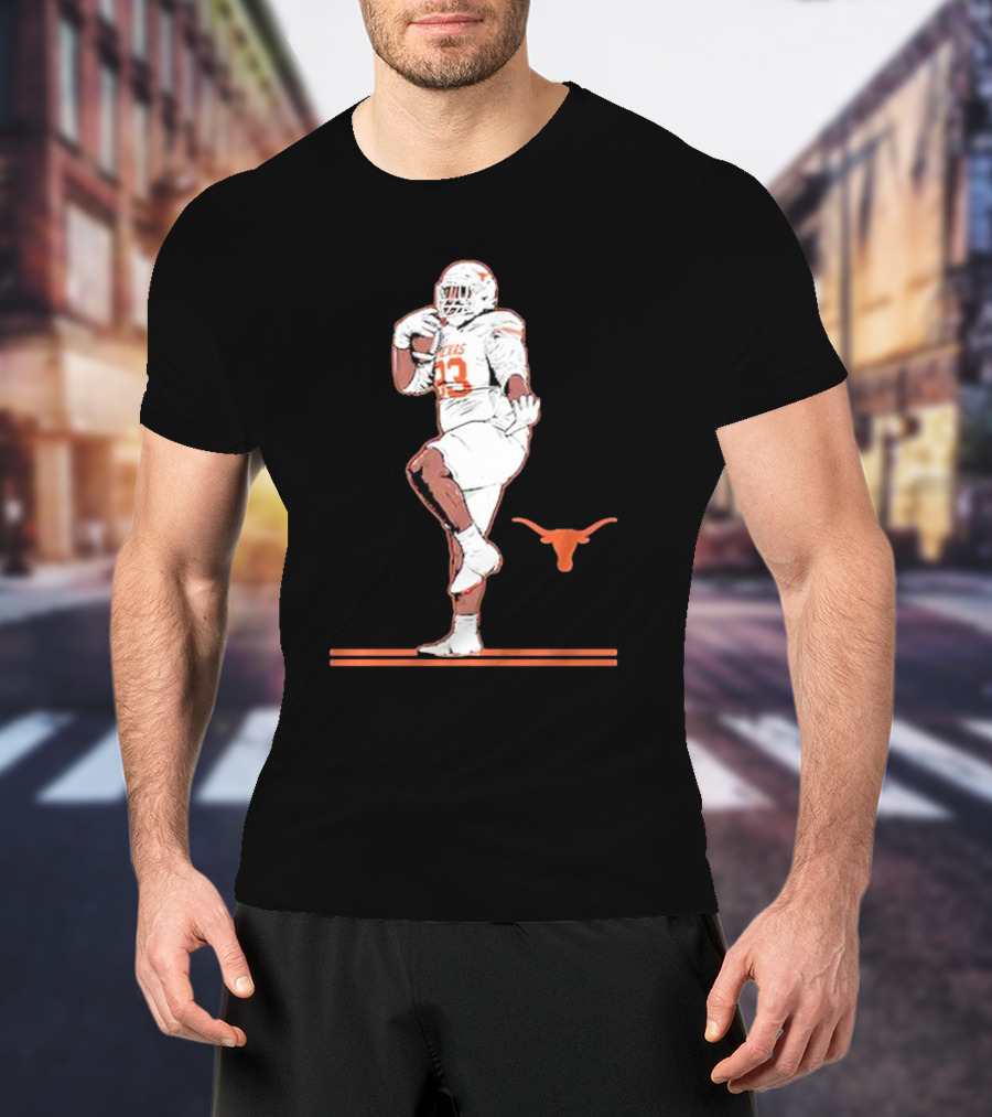 Texas Football Longhorns T'vondre Sweat Pose T-Shirt