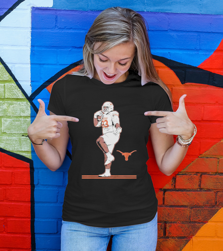 Texas Football Longhorns T'vondre Sweat Pose T-Shirt
