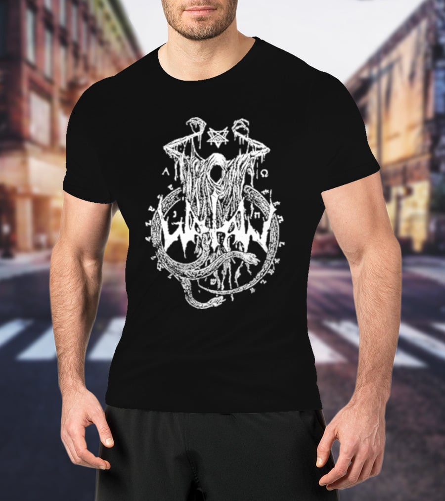 Watain Devil Snake Occult Symbols And Serpent T-Shirt