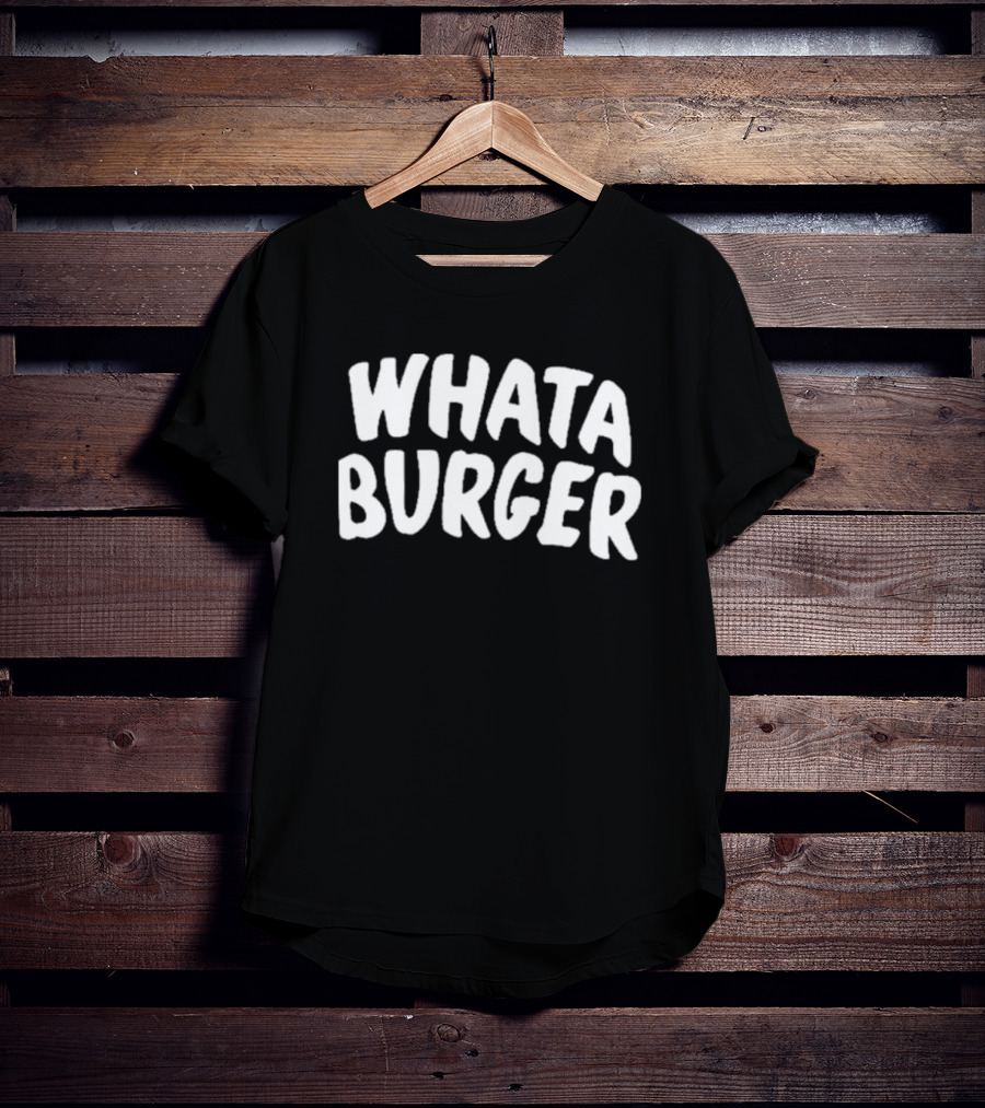 Whataburger Stack White Text T-Shirt