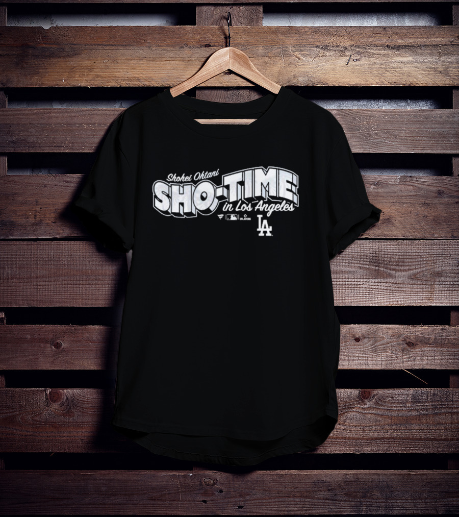 Shohei Ohtani Sho-Time In Los Angeles LA Dodgers T-Shirt