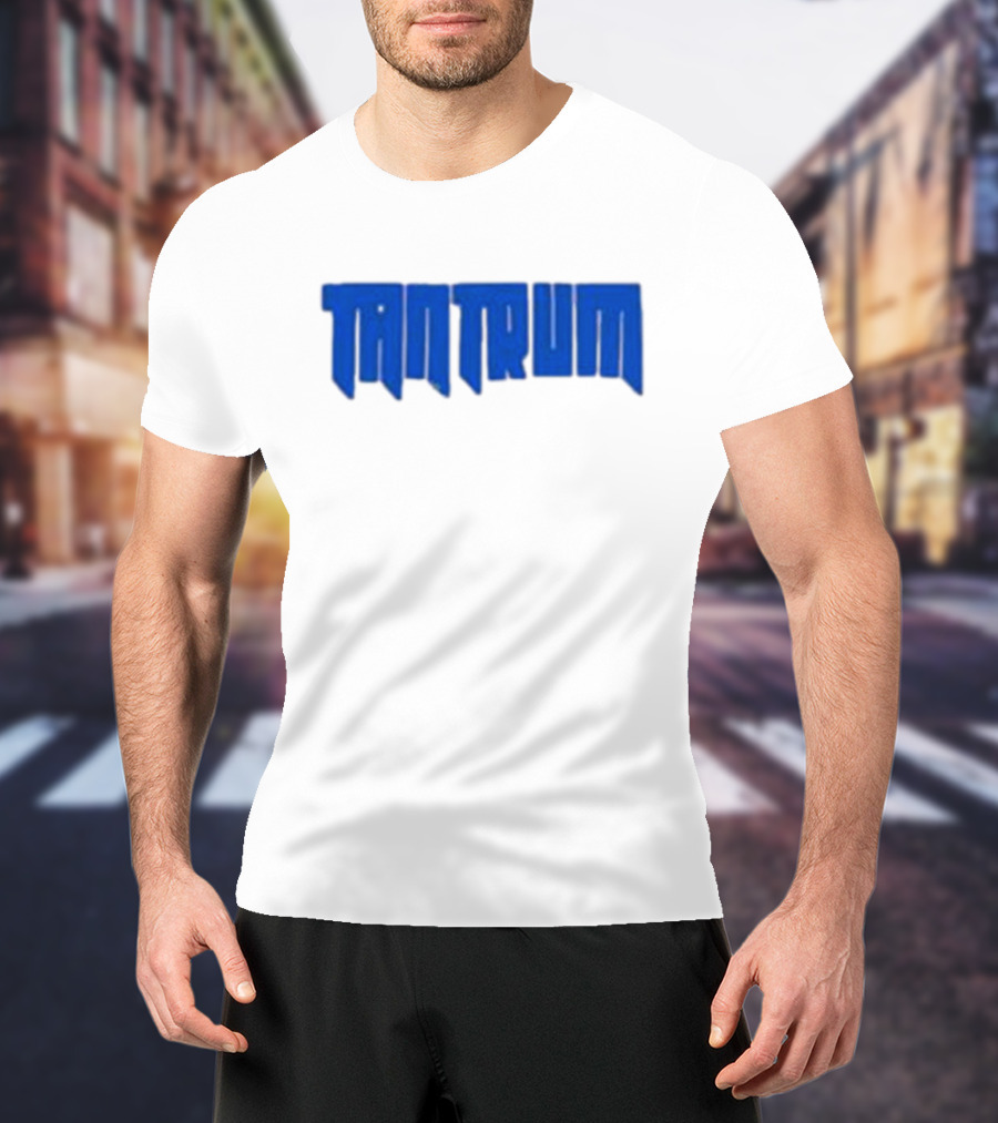 Waterparks Tantrum Blue Lettering T-Shirt