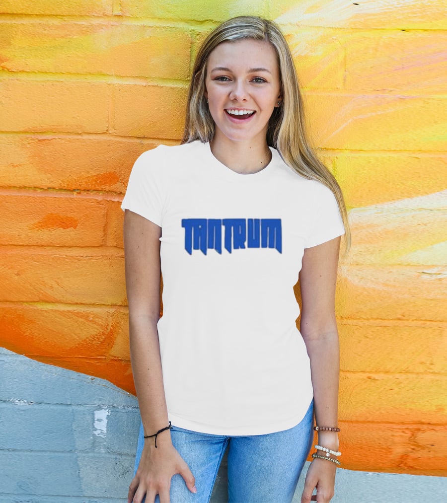 Waterparks Tantrum Blue Lettering T-Shirt