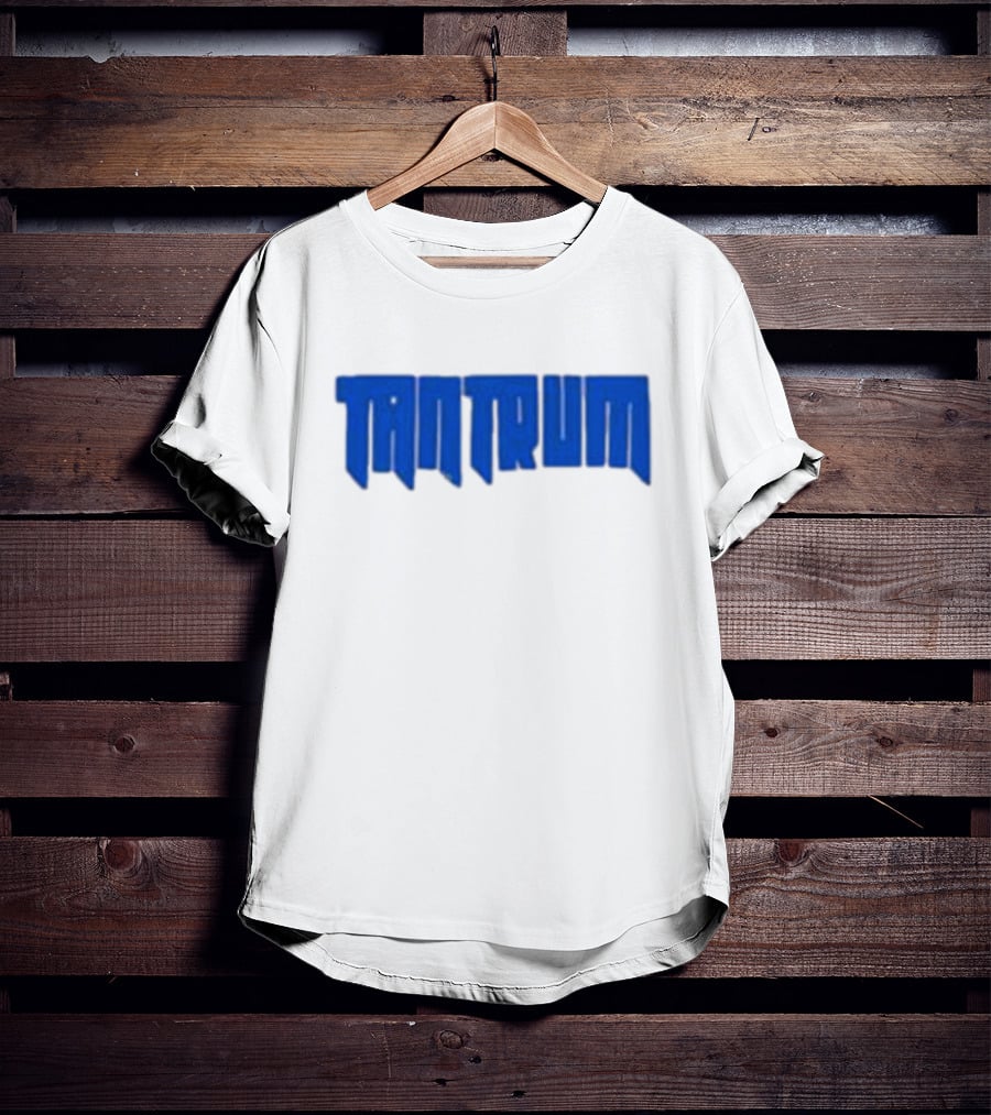 Waterparks Tantrum Blue Lettering T-Shirt