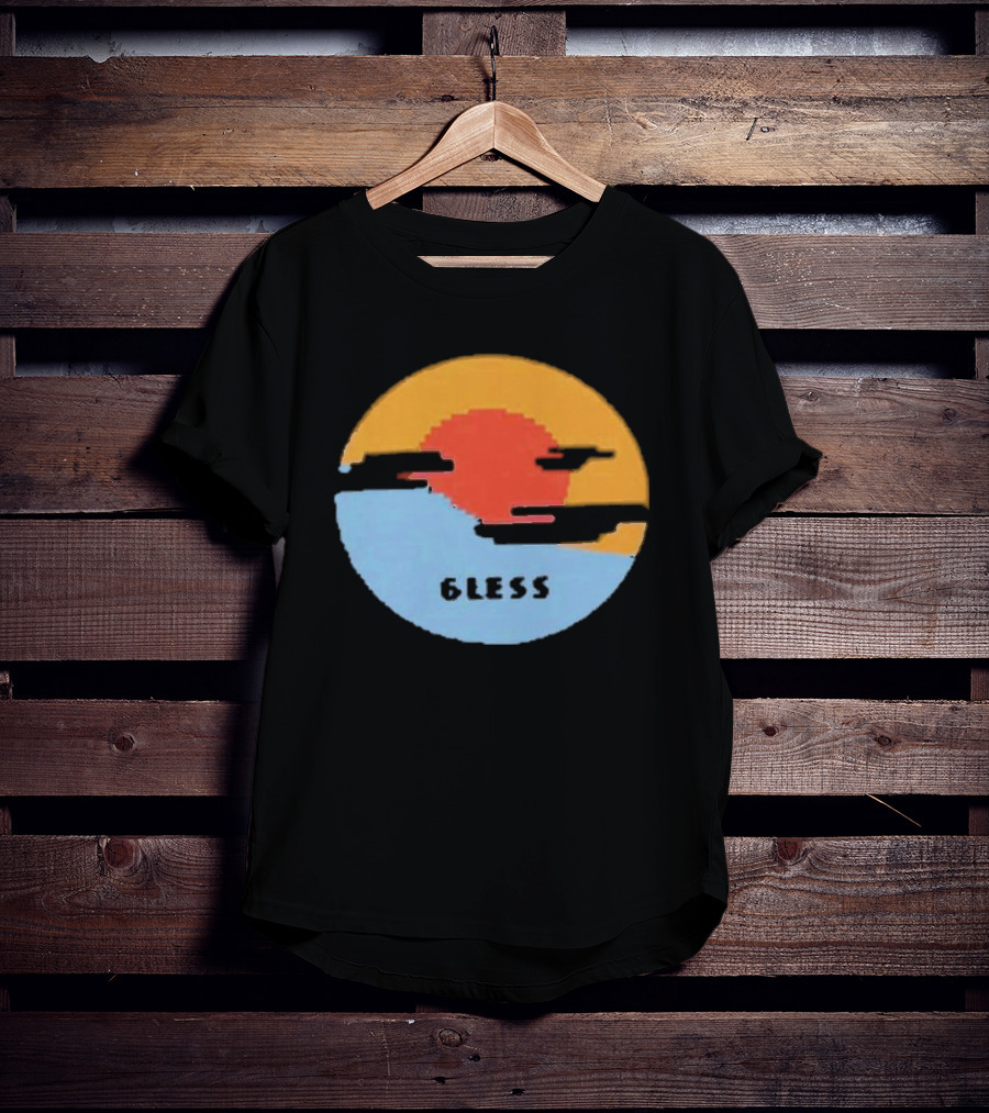 Pixel Sunset Six Less T-Shirt