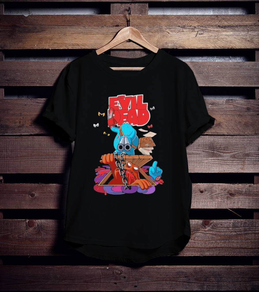 Evil Dead Deadites Trapdoor Comic T-Shirt