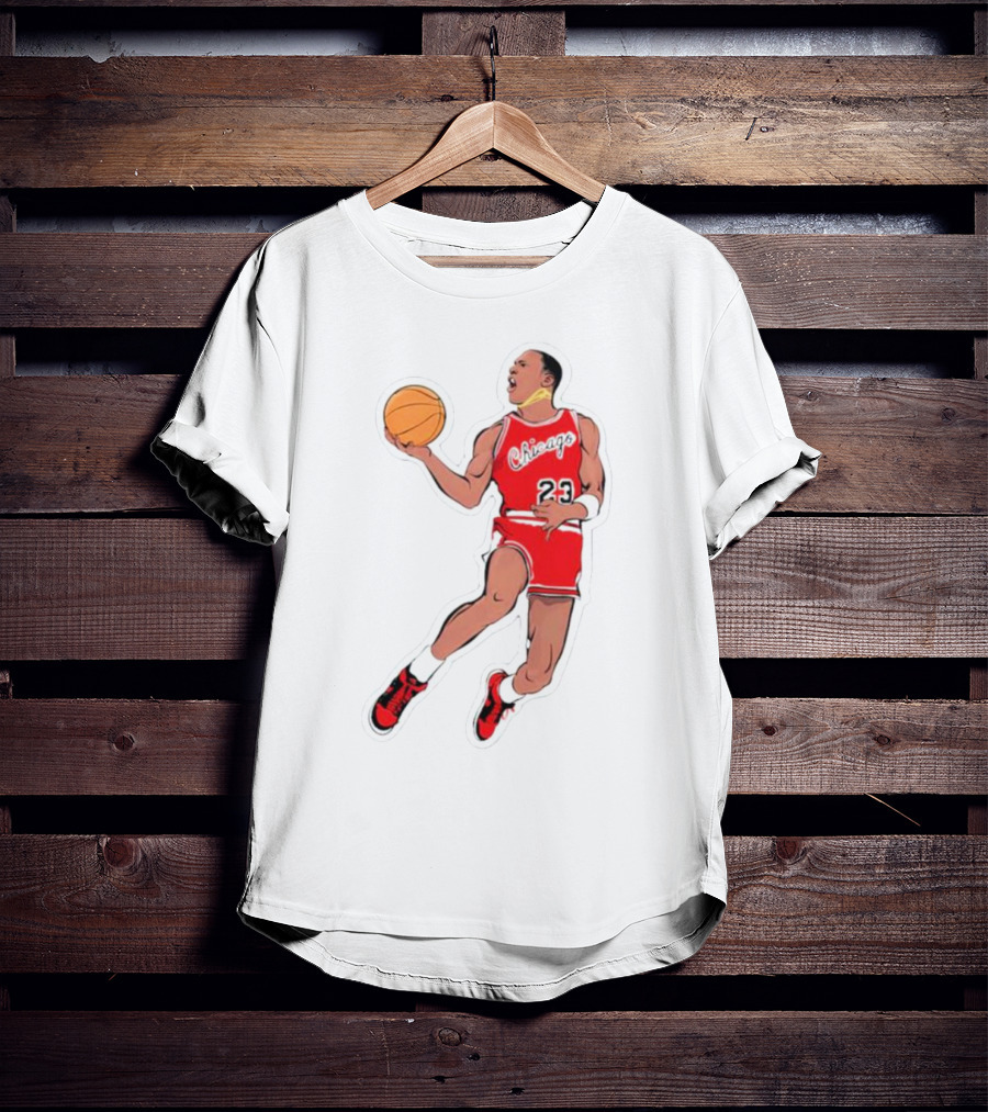 Slam Dunk From The Goat Chicago 23 Basketball Legend T-Shirt