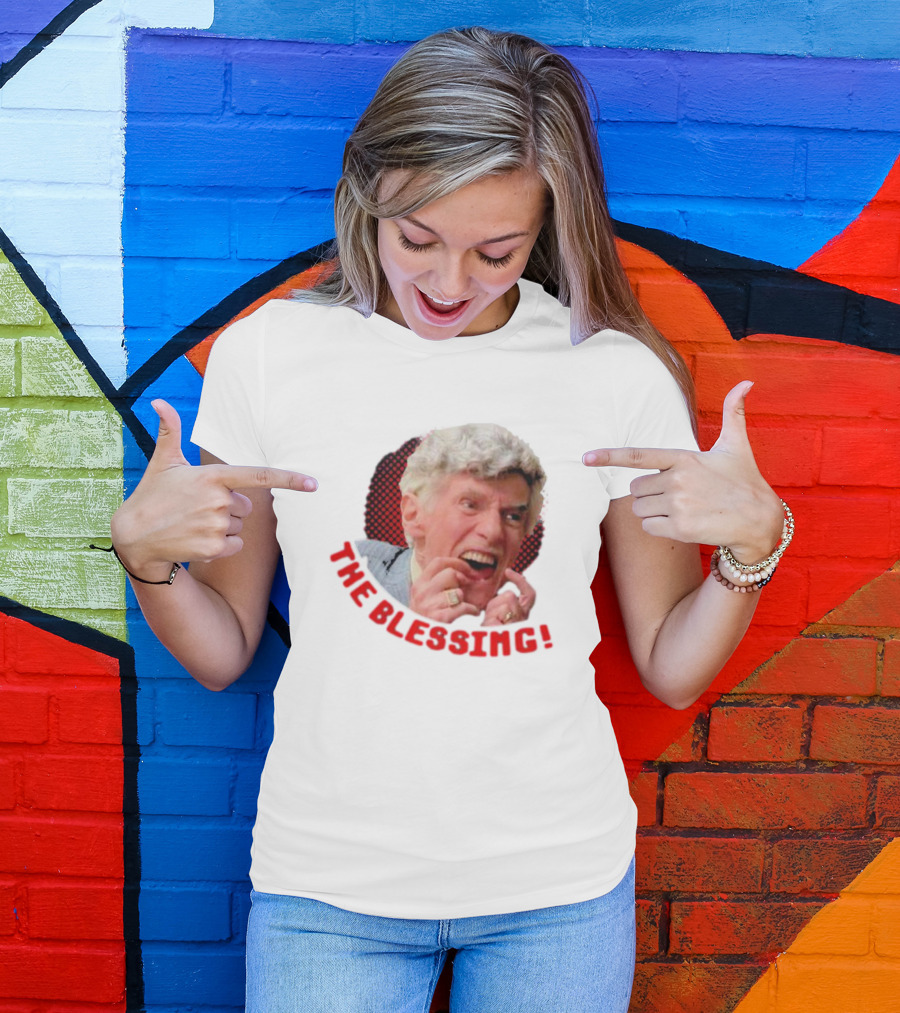 The Blessing Uncle Lewis Vintage Humor Scene T-Shirt