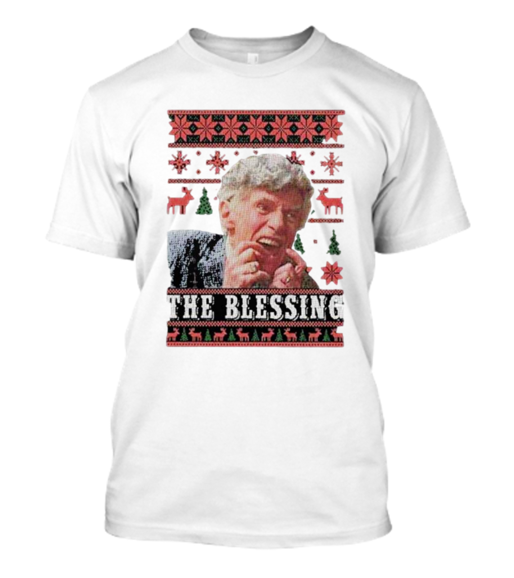 Uncle Lewis Ugly Christmas Sweater The Blessing T-Shirt