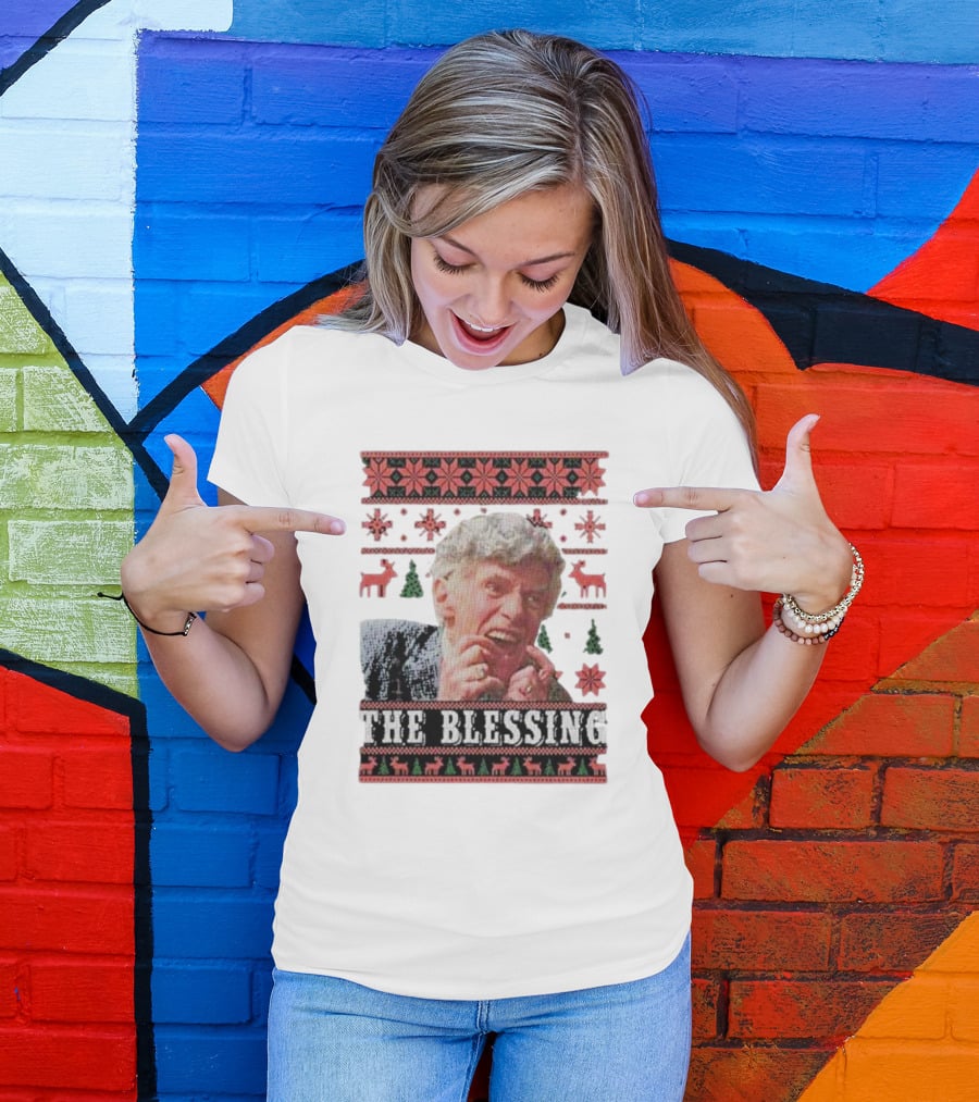 Uncle Lewis Ugly Christmas Sweater The Blessing T-Shirt