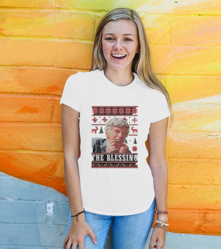 Uncle Lewis Ugly Christmas Sweater The Blessing T-Shirt
