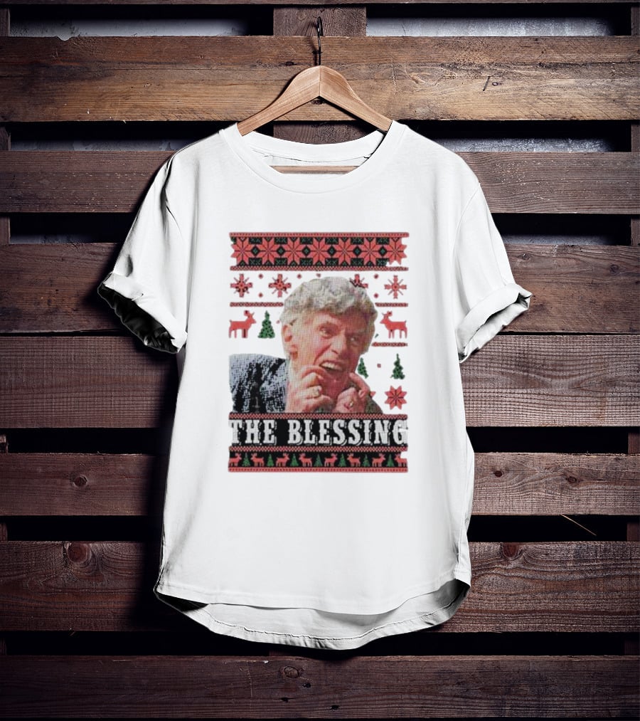 Uncle Lewis Ugly Christmas Sweater The Blessing T-Shirt