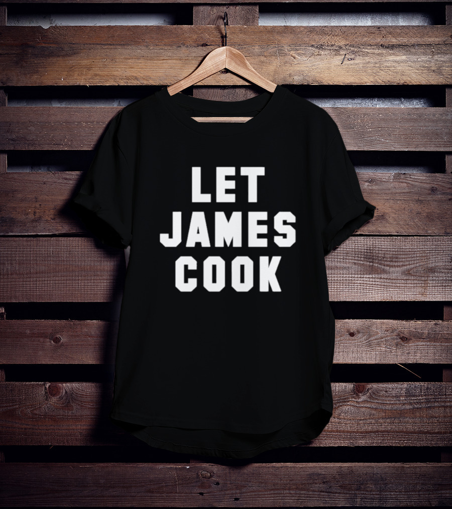 Let James Cook Football Fan T-Shirt