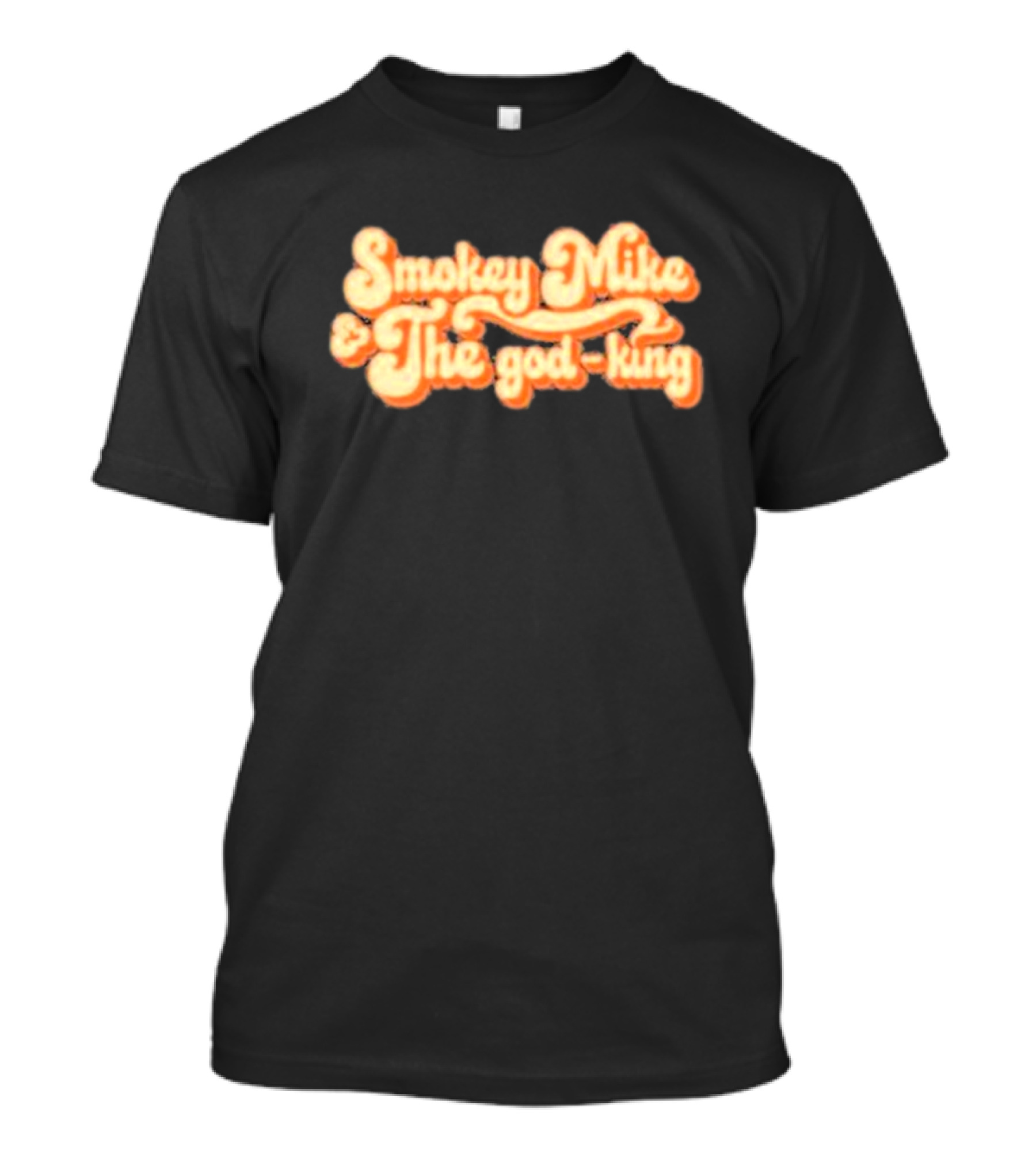 Dailywire Smokey Mike And The God-king Retro Script T-Shirt