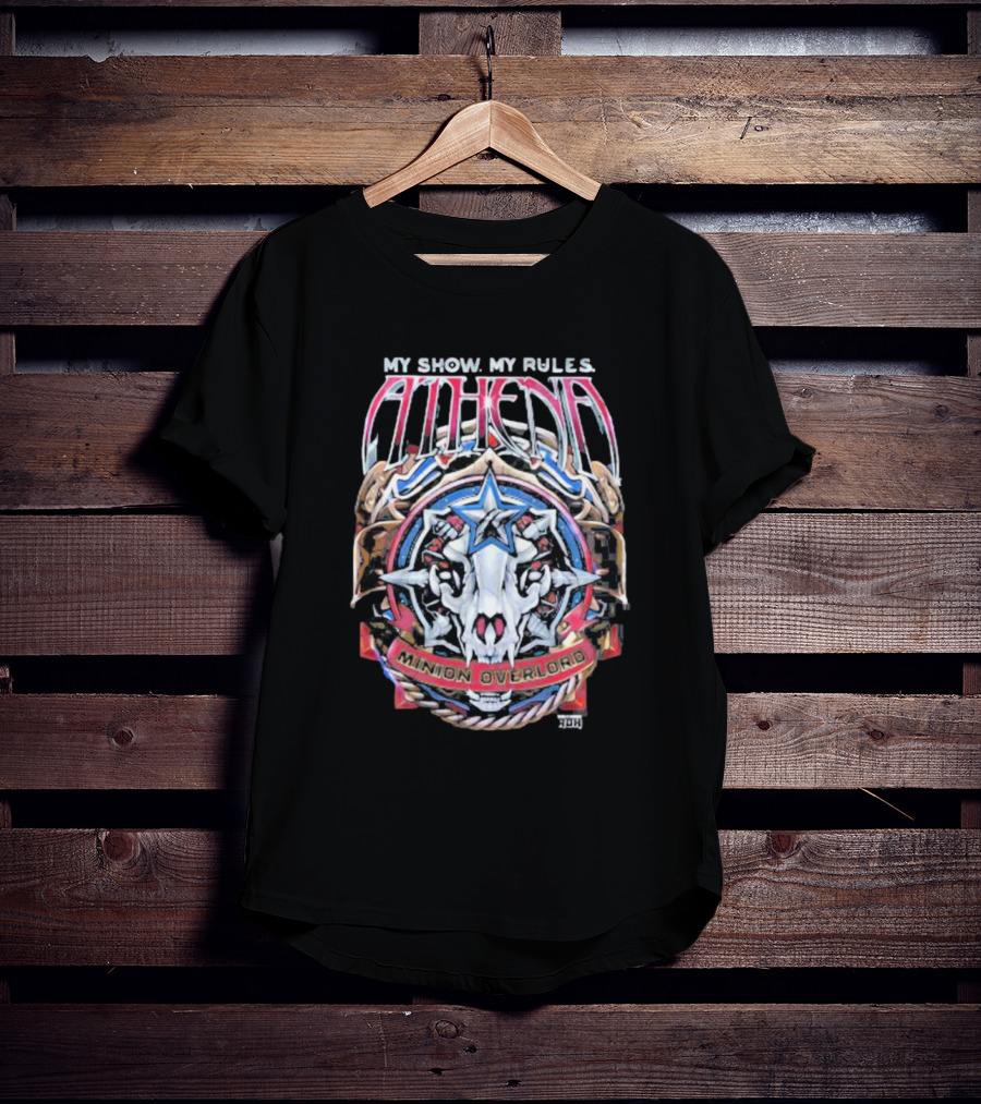 My Show My Rules Athena Minion Overlord Skull Star Emblem T-Shirt