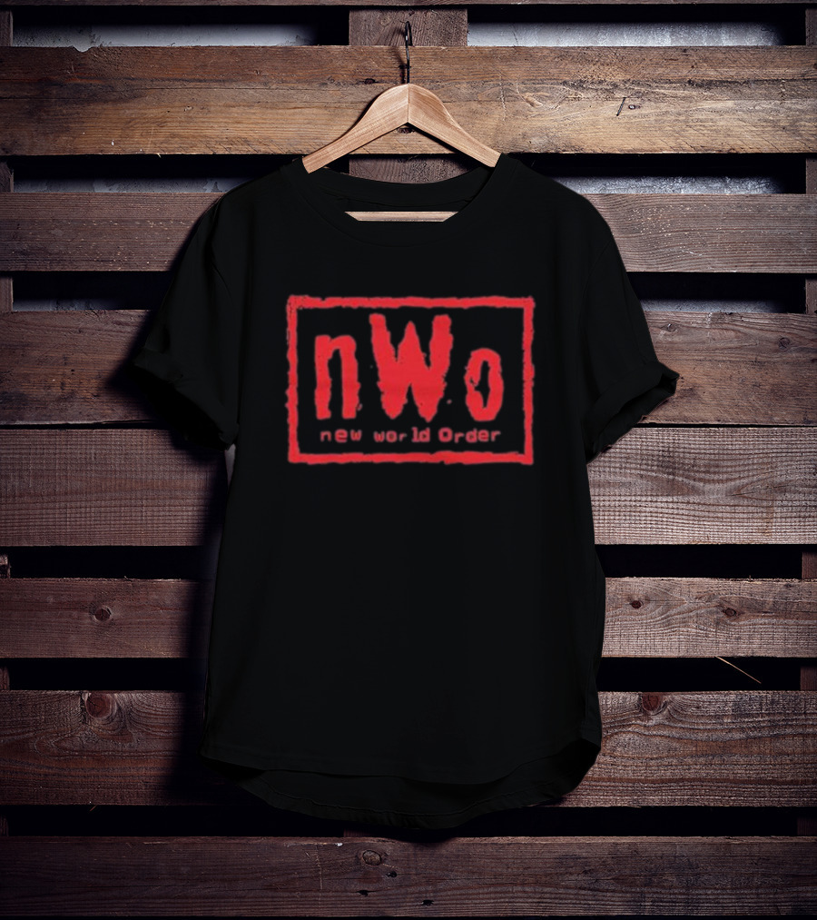 NWO New World Order Red Iconic Logo Youth 500 Level T-Shirt