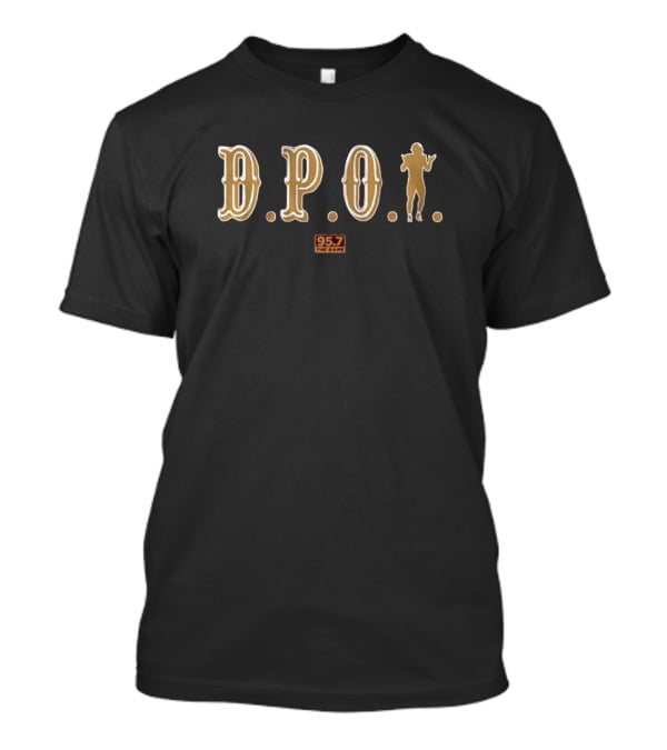 San Francisco DPOY 95.7 The Game Football T-Shirt