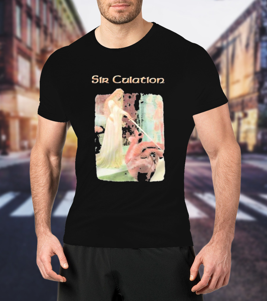 Sir Culation Snazzy Seagull Heart T-Shirt