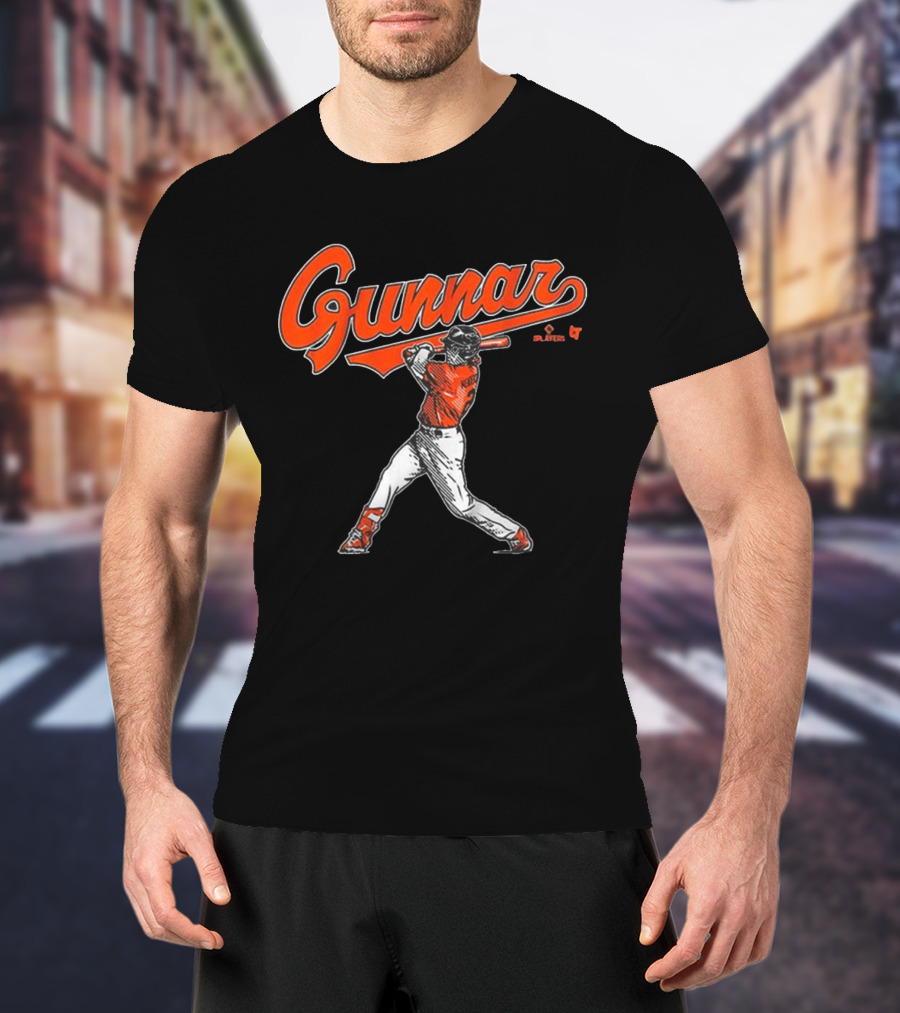 Gunnar Henderson Baseball Players Swing T-Shirt