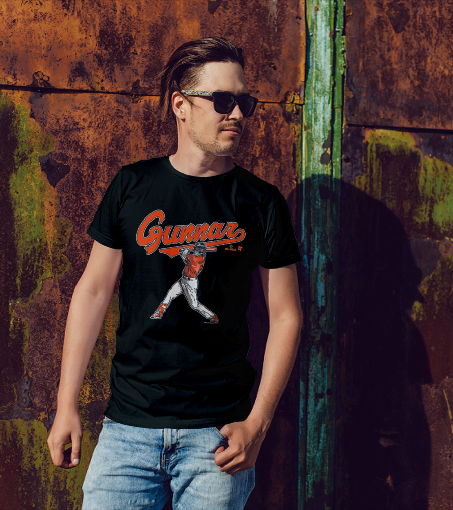 Gunnar Henderson Baseball Players Swing T-Shirt