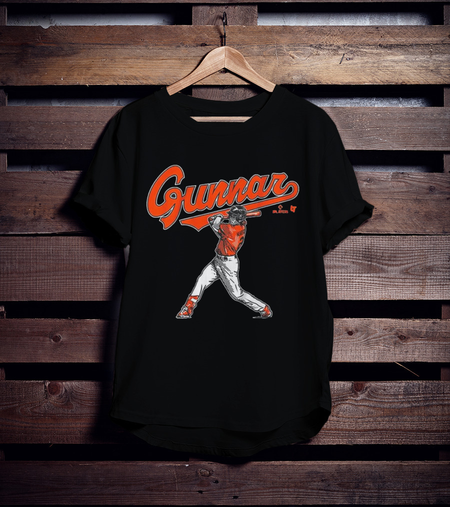 Gunnar Henderson Baseball Players Swing T-Shirt