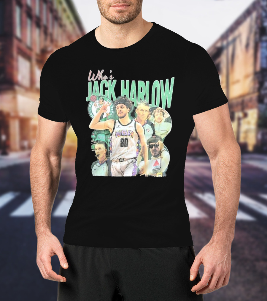 Who’s Jack Harlow Boston Celtics WBR 80 Citgo T-Shirt