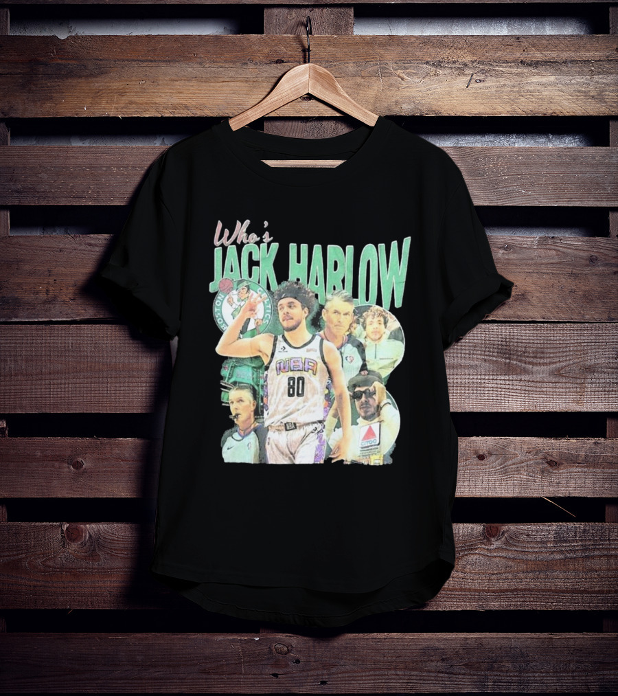 Who’s Jack Harlow Boston Celtics WBR 80 Citgo T-Shirt