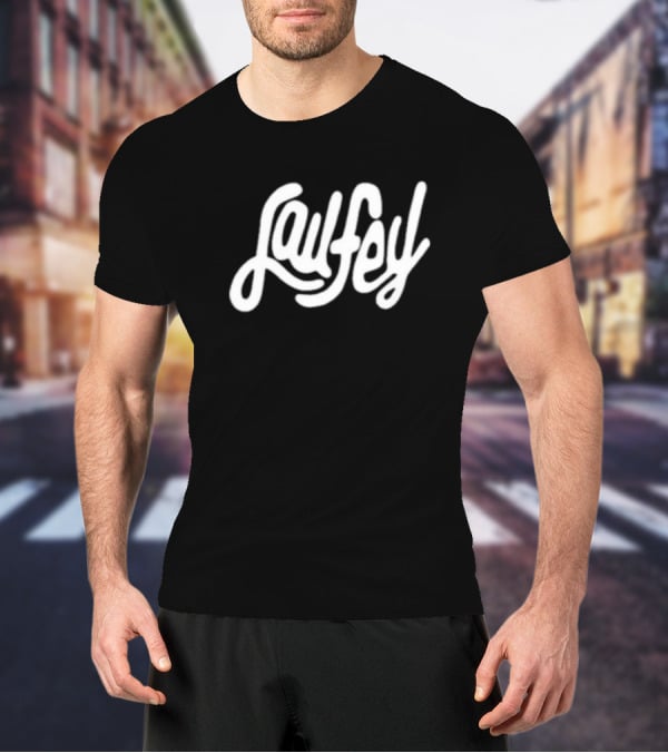 Laufey Logo White T-Shirt